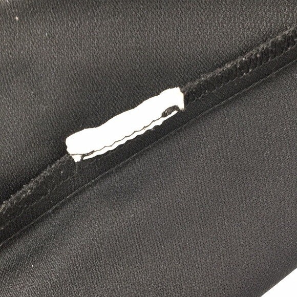 Joseph Ribkoff Black White Geo Print Sheath Dress Womens 6 Illusion Knee Length - Picture 7 of 11